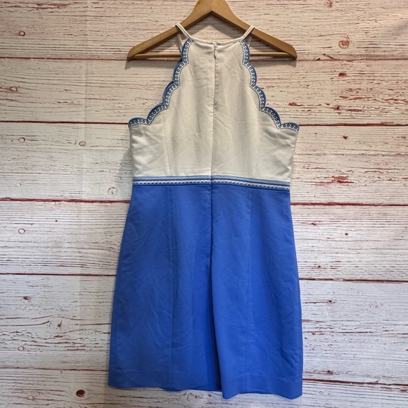 Lilly Pulitzer Adalie Stretch Shift Dress in Bennet Blue Sz 10 - Picture 12 of 16